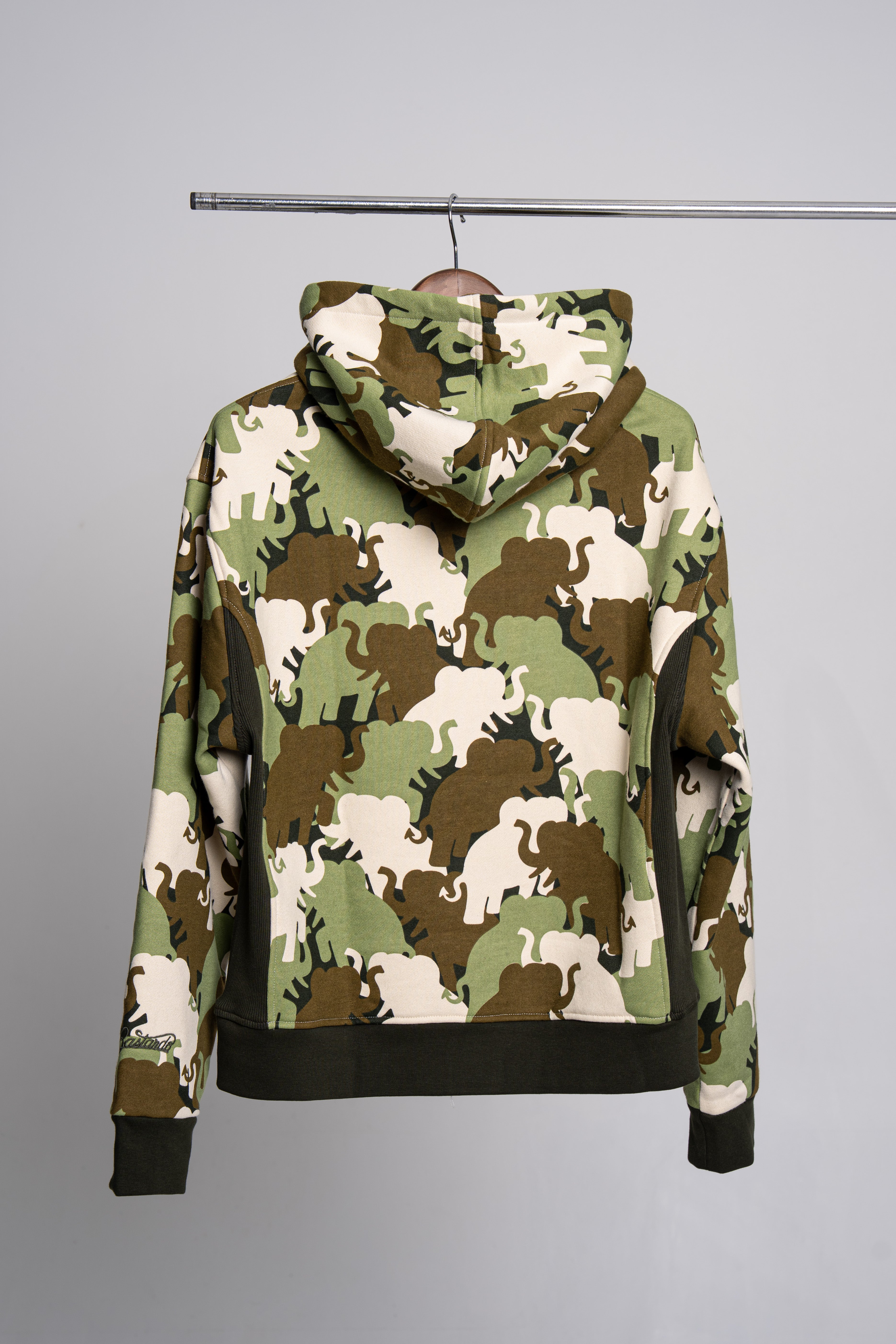 Hooligan Elephant Camouflage Hoodie – Viva Bastardo