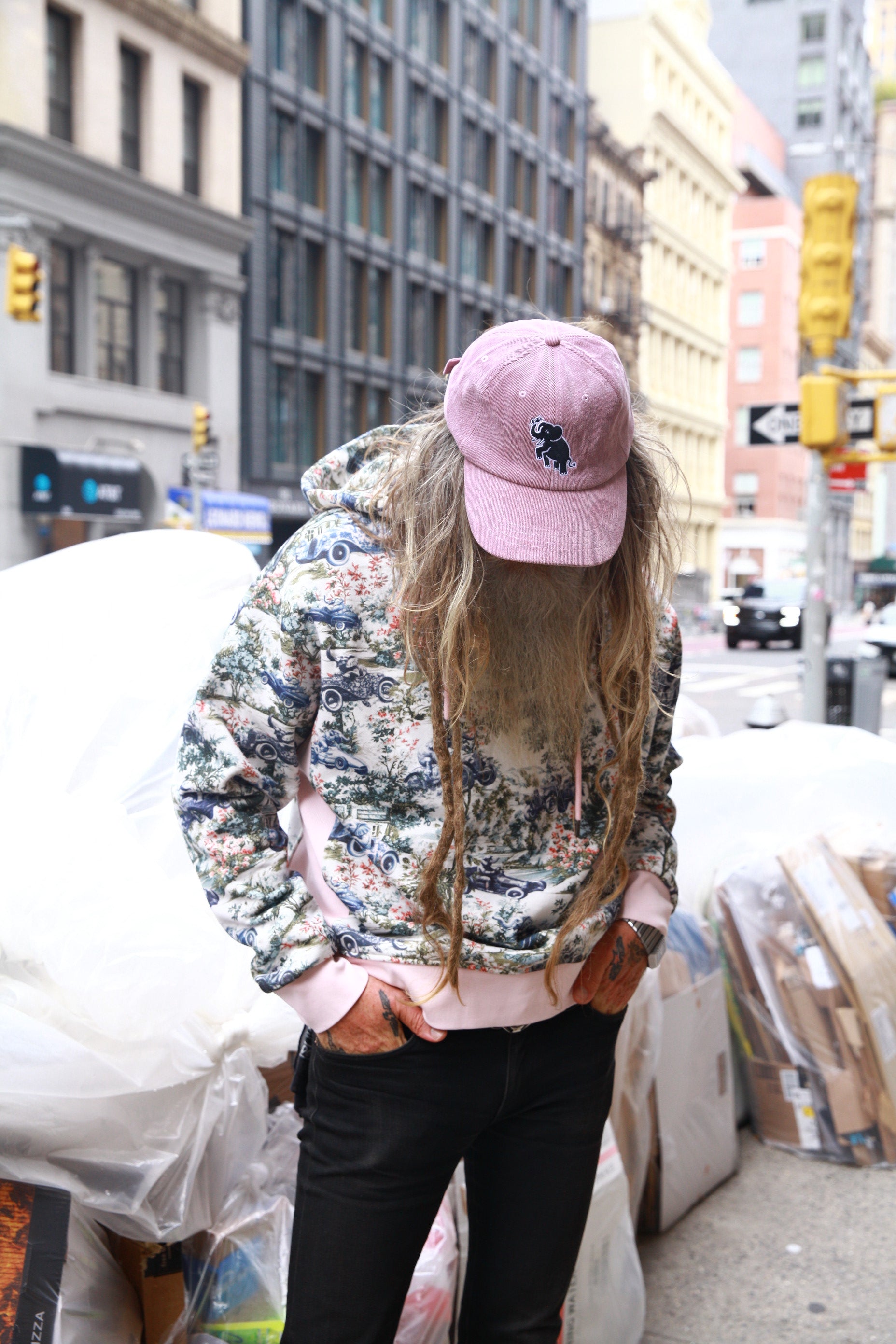 Dusty Rose Elephant Cap – Viva Bastardo