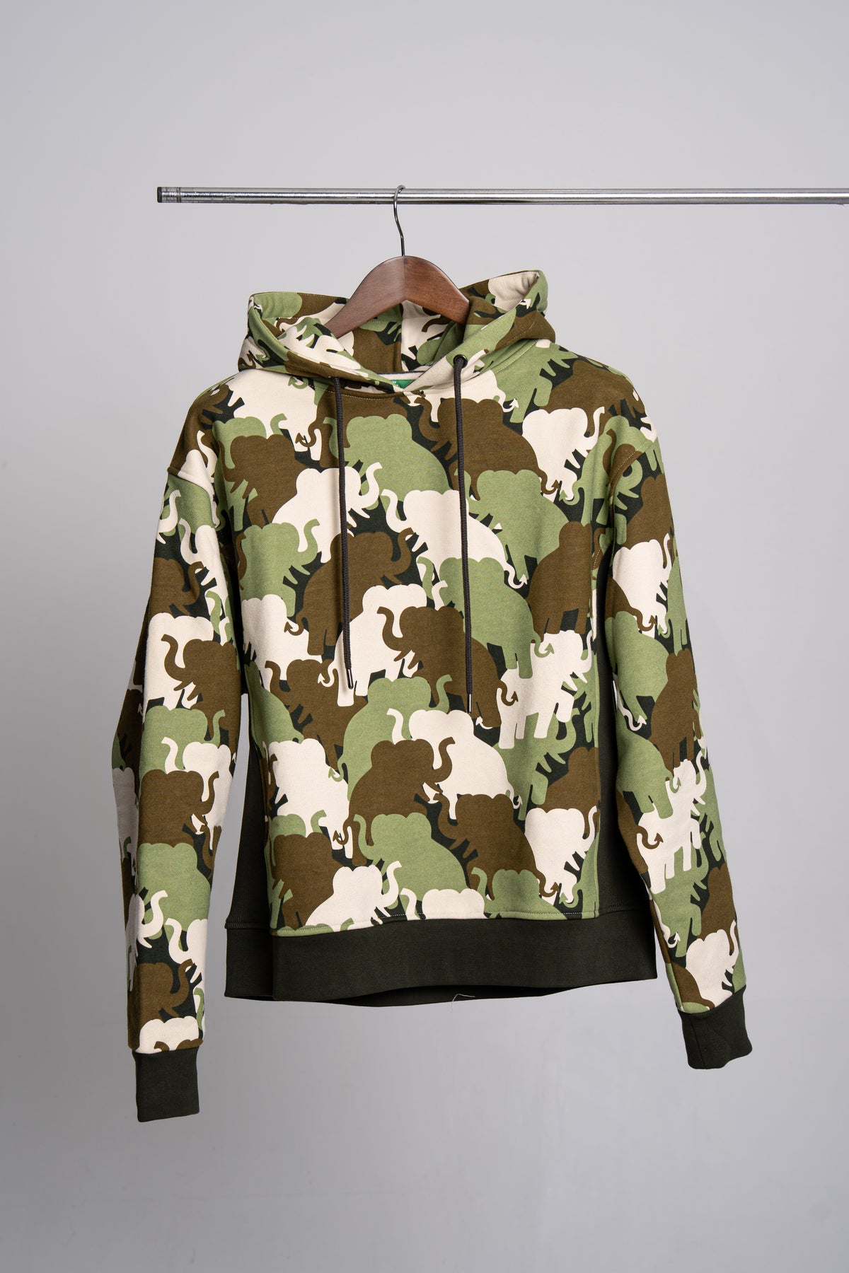 Hooligan Elephant Camouflage Hoodie – Viva Bastardo
