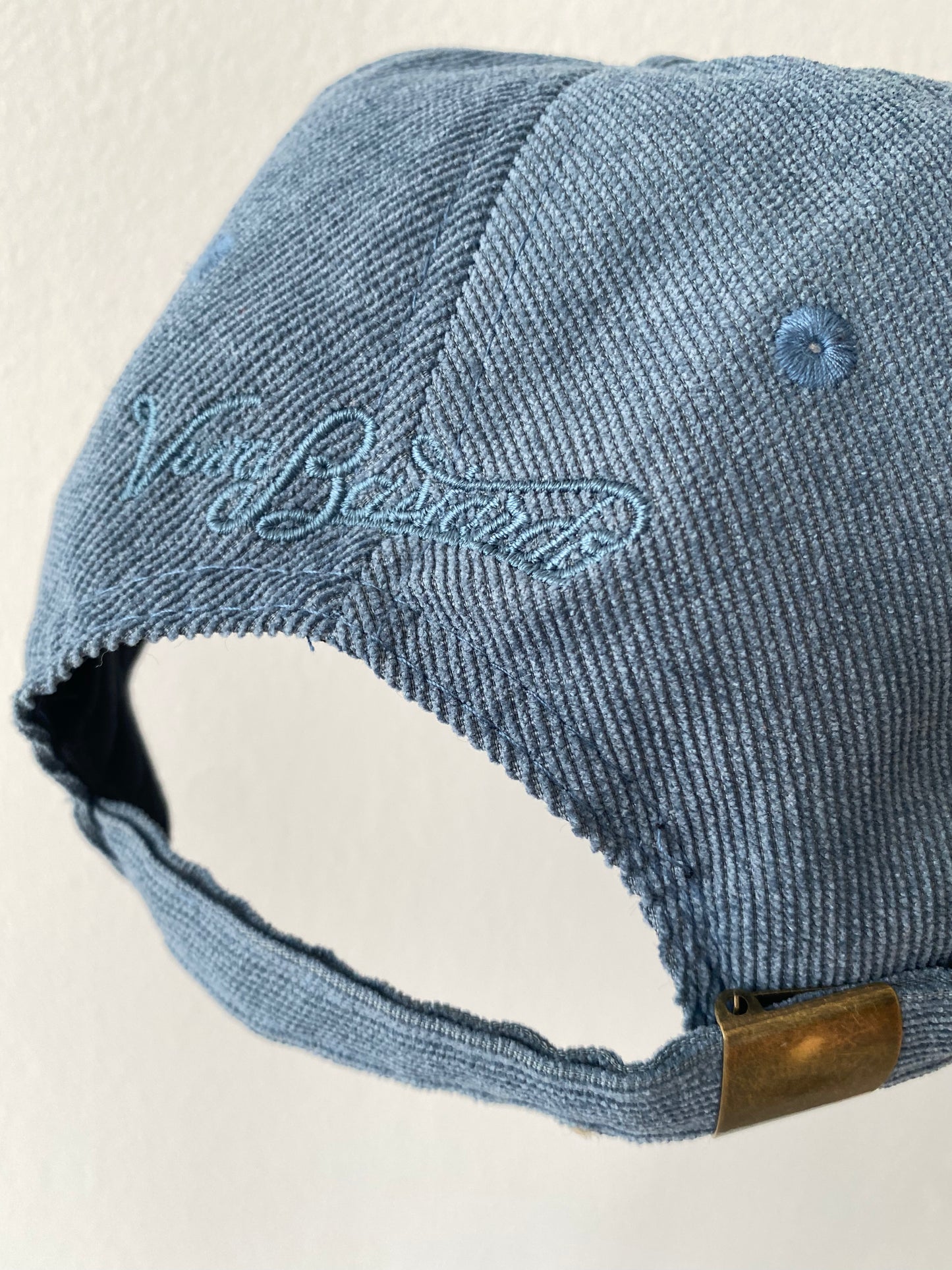 Light Blue Braaap Corduroy Dad Cap